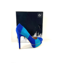 Dolce Vita Leather Heels Pumps -8- COBALT/BLUE New In Box - £46.96 GBP