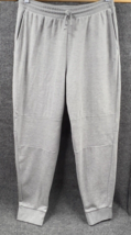 FILA Sport Pants Mens XL Gray Joggers Sweatpants Drawstring Athletic Poc... - £17.24 GBP