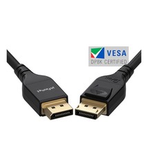 Displayport Cable 1.4, 8K Displayport 1.4 1.4A Cable 2K 280Hz 240Hz 165Hz 4K 160 - £31.12 GBP