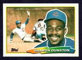 Chicago Cubs Shawon Dunston 1988 Topps Big Baseball #225 ! - £0.39 GBP