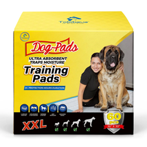 Dog Training Pads, XXL, 30 in X 36 In, 60 Count Disposable Dog Puppy Pee... - £48.59 GBP