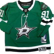 Official Dallas Stars Youth Size L/XL Tyler Seguin NHL Victory Green Home Jersey - £44.15 GBP