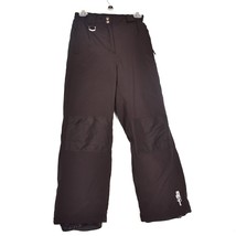 32 Degrees Weatherproof Kids Snow Ski Pants Size L 14/16 Black Zipper Po... - $18.94