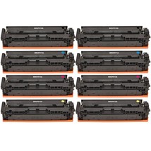 2x NON-OEM Hp Ink Toner Cmyk Laser Jet M180 Replaces CF510A CF511A CF513A CF512A - £113.56 GBP