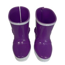 Funrise Doll Shoes Rain Mud Boots Purple for 18&quot; Dolls - £9.10 GBP