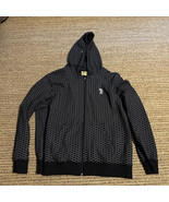 Billionaire Boys Club Black Hoodie Full Zip Hooded Size XXXL Scale. Pattern - $98.99