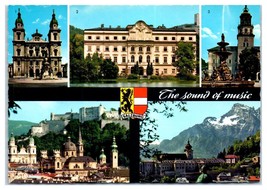The Sound Of Music Salzburg Austria Unused Postcard - £34.53 GBP