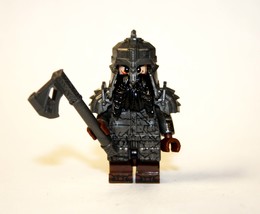 Dwarf Warrior Battle Damage Armor LOTR Lord of the Rings Hobbit Building Minifig - £5.79 GBP