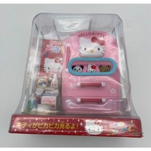 Sanrio HELLO KITTY Mini Fridge Refrigerator with Food New Sealed Toy Fro... - $48.99