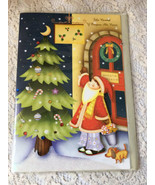 Spanish Christmas Card Feliz navidad y Prospero Ano Nuevo Santa Claus Bo... - £3.20 GBP