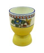 Noritake Egg Cups Yellow and White Flowers Hand Painted Made in Japan - €13,85 EUR
