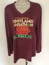 PORTLAND Half MARATHON OREGON T SHIRT POLYESTER XL RUN Top - $19.79