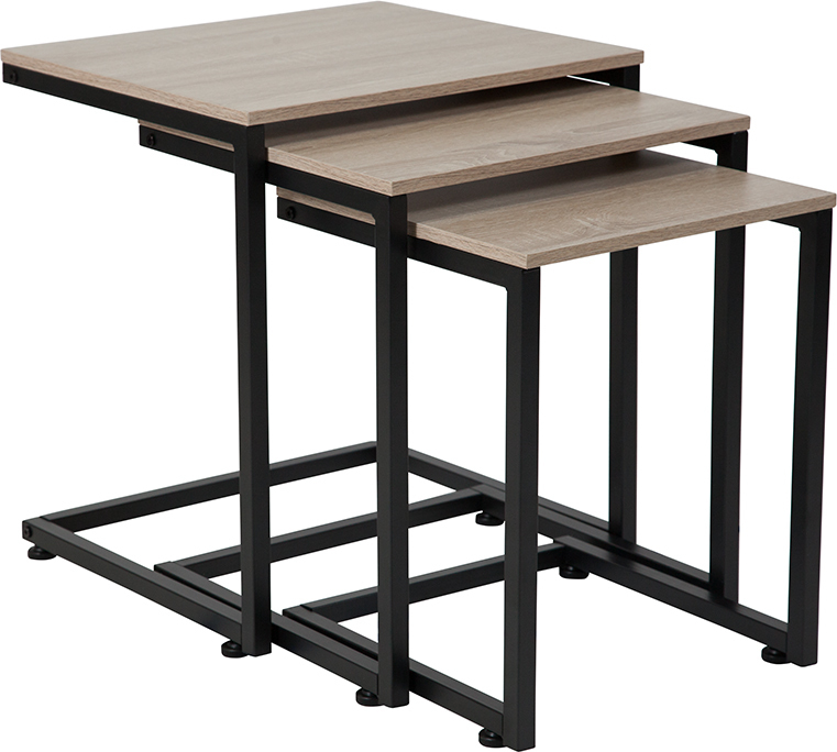 Sonoma Oak Nesting Tables NAN-JN-21741NT-GG