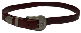 Kenneth Cole New York Genuine Brown Leather Belt - 42/105, 37 inches - $11.55