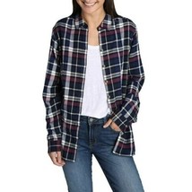 NoTag Jachs Girlfriend Women&#39;s Plaid Print Flannel Shirt - £15.74 GBP