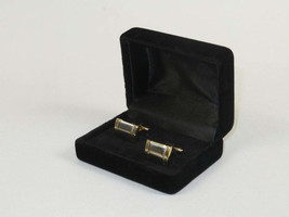 Men J.Valintin Cufflinks by Vitorofolo for French Cuff Shirt V29-36 Silver Gold image 2