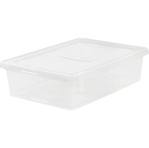 Iris Underbed Storage Box Snap Lid Chest Box Stackable Container Box Price Cheap - £31.16 GBP