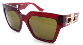 Versace Sunglasses VE 4458 5430/73 54-19-135 Bordeaux / Dark Brown Made in Italy - £235.01 GBP