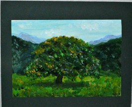Original Acrylic Painting “Lonely Tree”. Signed - £23.45 GBP