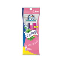 SCHICK Skintimate Twin Blade Shaver Disposable Razor for Women 2ct Pink ... - $134.42 MXN