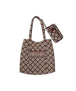 Vera Bradley Floral Large Tote &amp; Clutch - $38.61