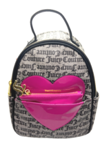 Juicy Couture Mini Backpack Gothic Status Black Whole Lotta Love - £62.43 GBP