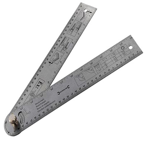 60CM Engineering Easy Angle Protractor Finder Rule Degree Measurement Ru... - $10.83