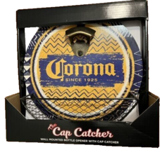 THE CAP CATCHER CORONA WALL MOUNTED BOTTLE OPENER W/CAP CATCHER - $25.74