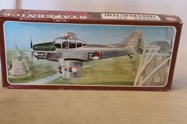 1/50 Scale SMER, Fokker S11 Instructor Airplane Model Kit, #117 BN Open Box - $47.50