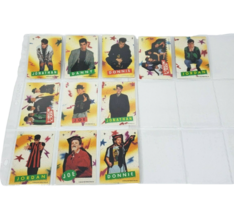 Vintage 1989 New Kids On The Block Trading Cards 100% Complete Set Of 11 Sticker - £10.63 GBP