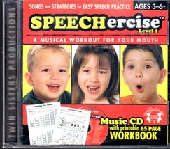 CD - Music CD - Speech - Speechercies (Children) - $5.50