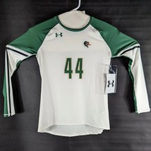 University Alabama Birmingham Volleyball Shirt Girls Large White Under Armour 44 - £17.56 GBP