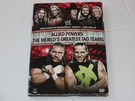 WWE WWF Allied Powers worlds greatest tag teams wrestling DVD RARE 3 disc set - £10.27 GBP