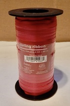 Curling Ribbon Red 3/16” x 325 Yards By Happy Home NIB 271V - $5.89