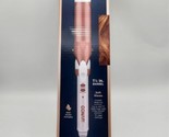 Conair Double Ceramic 1 1/2-Inch Curling Iron Soft Waves, NEW - £14.85 GBP