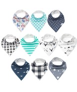 Double Layer Baby Bibs | Ideal For Drooling Teething Feeding Infants | O... - £25.21 GBP