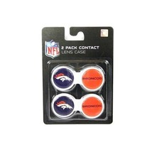 NFL Denver Broncos Football Team Official Contact Lenses Storage Case 2-... - £6.22 GBP