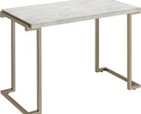 Acme Boice Ii Sofa Table - 82873 - Faux Marble And Champagne. - £166.34 GBP