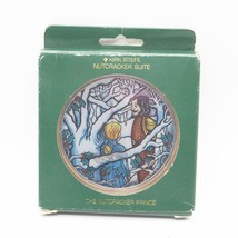Kirk Stieff Nutcracker Prince Christmas Suite Tin Stained Glass Ornament... - £40.24 GBP