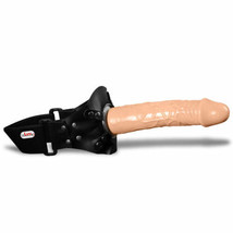 Strap-On Dildo Head, Leg, Knee, Face Harness 7 Inch LeLuv Dong - £19.78 GBP