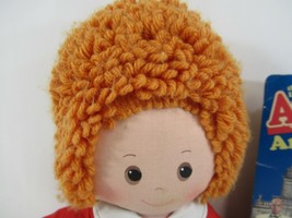 Little Orphan Annie Cloth Rag Doll + Knickerbocker Ganz Toys 1982  - £26.55 GBP