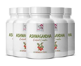 ashwagandha herb - ANSHWAGANDHA Extract Complex 770mg - Increase Energy - 5 Bott - $69.25
