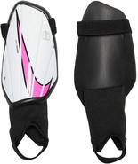 Nike SP2165-100 Youth Kids Charge ShinGuards White/Black/Pink Blast ( M ) - $94.69 CAD
