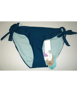 New Womens US S NWT Deep Verde Aqua Blue PrAna Bikini Bottom Audrey Side... - £55.39 GBP