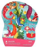 Mermaids Puzzle 72 Large Size Quality Pieces Crocodile Creek Factory Sealed - £13.37 GBP
