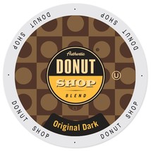 Authentic Donut Shop Blend Original Dark Roast 24 to 144 Keurig K cup Pick Size  - £19.89 GBP+