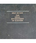 1968 Corley &amp; Black Legal Environment Of Business HC 2nd Edition Law Boo... - $95.72 CAD