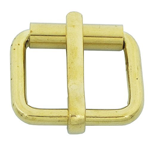 Bluemoona 2 PCS - Solid Brass Buckles Single Prong Roller 26MM 1" X 16MM 9/16" f