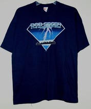 Bob Seger Concert Tour Shirt Vintage 1986 Rock N Roll Never Forgets Sign... - £195.55 GBP