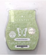 Scentsy Sunburst Bamboo Wax Bar Melts 3.2 oz Fresh Bamboo Cucumber Notes - $9.00